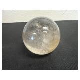2.5ï¿½ polished quartz crystal sphere