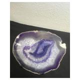 6ï¿½ purple Agate slice