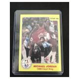 Michael Jordan 1986 Star Court Kings rookie