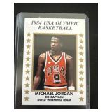 Michaei Jordan 1984 USA Olympic white/gold rookie