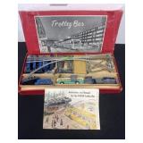 vintage 1950s Eheim H.O. scale trolley bus set