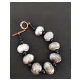 Vintage Glass bead bracelet
