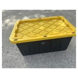 Black and Yellow Utility Tote