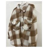 3x Terra Sky Button Up Fluff Flannel Shirt