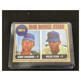 Nolan Ryan 1968 Topps rookie reprint