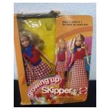 vintage Mattel Growing Up Skipper doll,