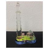 8ï¿½ iridescent crystal lighthouse