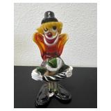 7ï¿½possible vintage Murano glaaa clown