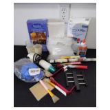 Group of crafting supplies