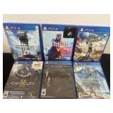 6 ps4 games