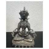 7'Antique Tibetan Buddhism temple  Amitabha