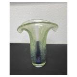 7ï¿½ hand-blown art glass vase by Teleflora