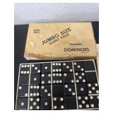 Vintage Jumbo wise giant dominos