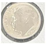 1964 Roosevelt silver dime 90% silver
