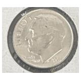 1964 Roosevelt silver dime 90% silver