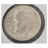 1964 Roosevelt silver dime 90% silver