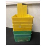 7, 7ï¿½x5ï¿½x3ï¿½ plastic organizer