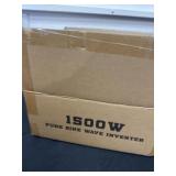 New 1500w pours wave inverter