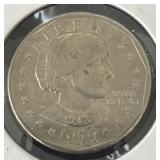 1979 Susan B. Anthony dollar coin