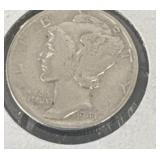 1943 United States Mercury dime