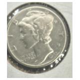 1942 United States Mercury Dime