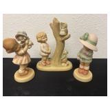 7ï¿½ and 6ï¿½ vintage Enesco porcelain bisque