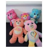 Five 14-in Care bears