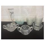 Group of misc glass ware