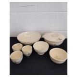 Group of vintage universal Cambridge ceramic