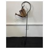 New 32in Hook Light Watercan Yard Decor