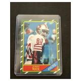 Jerry Rice 1986 Topps rookie reprint