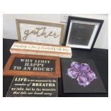 Group of home decor