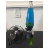 Lava lamp and polar fan
