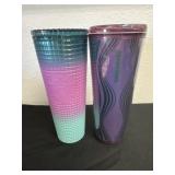 2 star bucks cups