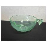 7ï¿½ D&B CO BATTER MIXING BOWL 1930S GREEN