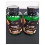 2 new bottles of mushroom extracts expires 1/28