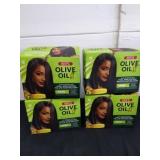 Four new olive oil hair relaxer applications