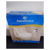 AquaSense raised toilet seat