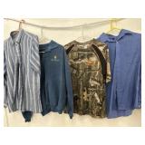 Mossy Oak Camo Shirt, Dun Valley Pullover and 2