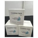 3 new cleaning pads 70ct  per box
