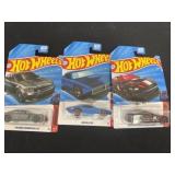 3 hot wheels