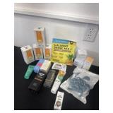 Group of new beauty productions drink mix and