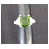 Size 6 emerald ring