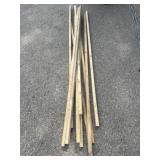 Wood Stakes around 9ft