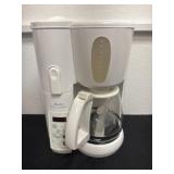 Mill and brew coffee pot
