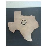 14ï¿½ metal Texas sign.