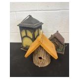3 bird houses