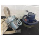 Wax master and blower suction cleaner