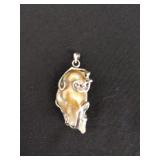 Vintage sterling silver with freshwater Pearl