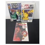 3 comic books